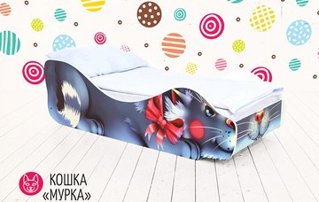 Детская кровать-зверенок Кошка-Мурка в Астрахани