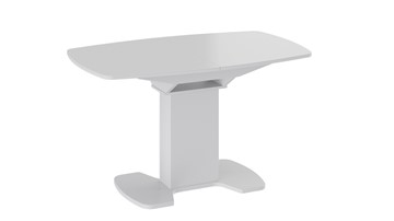Стеклянный стол Портофино (СМ(ТД)-105.02.11(1)), цвет Белый глянец/Стекло белое в Астрахани