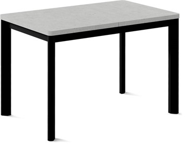 Раскладной стол Токио-2L (ноги металлические черные, светлый цемент) в Астрахани