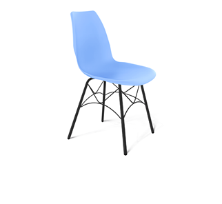 Обеденный стул SHT-ST29/S107 (голубой pan 278/черный муар) в Астрахани