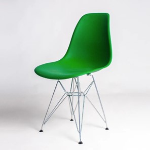 Кухонный стул derstuhl DSL 110 Chrom (зеленый) в Астрахани