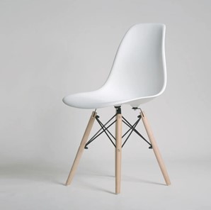 Обеденный стул derstuhl DSL 110 Wood (белый) в Астрахани