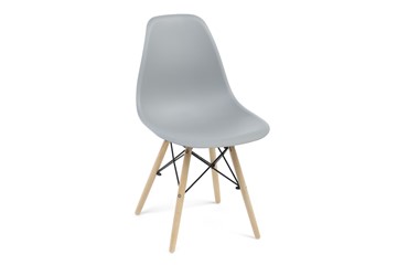 Обеденный стул derstuhl DSL 110 Wood (светло-серый) в Астрахани