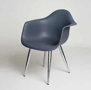 Обеденный стул derstuhl DSL 330 Milan (Темно-серый) в Астрахани