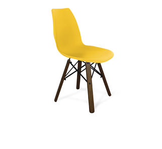Обеденный стул SHT-ST29/S70 (желтый ral 1021/темный орех/черный) в Астрахани