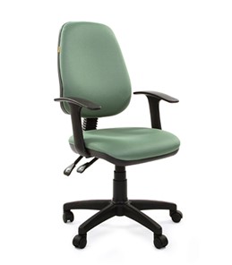 Кресло CHAIRMAN 661 Ткань стандарт 15-158 зеленая в Астрахани