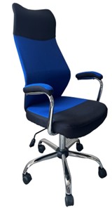 Кресло для компьютера C168 синий в Астрахани