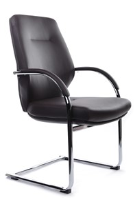 Кресло для офиса Alonzo-CF (С1711), темно-коричневый в Астрахани
