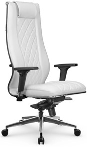 Офисное кресло МЕТТА L 1m 50M/2D Infinity Easy Clean мультиблок, нижняя часть 17839 белый в Астрахани