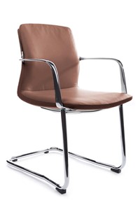 Кресло для офиса Plaza-SF (FK004-С11), светло-коричневый в Астрахани