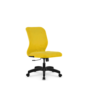 Кресло офисное SU-Mr-4/подл.000/осн.001 желтый в Астрахани