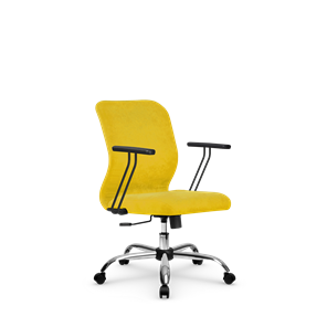 Офисное кресло SU-Mr-4/подл.109/осн.003  желтый в Астрахани