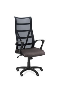 Офисное кресло для персонала Топ, сетка/ткань Bahama / черная/серая в Астрахани
