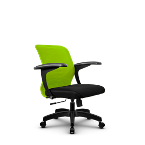 Компьютерное кресло SU-M-4/подл.160/осн.001, Зеленый/Черный в Астрахани