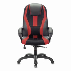Компьютерное кресло Brabix Premium Rapid GM-102 (экокожа/ткань, черное/красное) 532107 в Астрахани