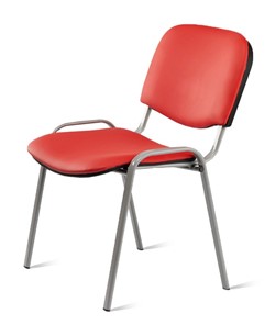 Офисный стул Изо, ВИК Nitro red/Светло-серый в Астрахани