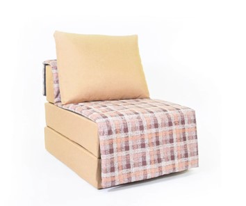 Бескаркасное кресло-кровать Харви, песочный-квадро беж в Астрахани