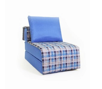 Кресло бескаркасное Харви, синий - квадро в Астрахани