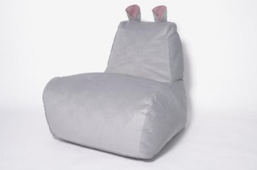 Кресло-мешок Бегемот серый в Астрахани
