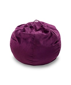Кресло-мешок Орбита, велюр, фиолетовый в Астрахани