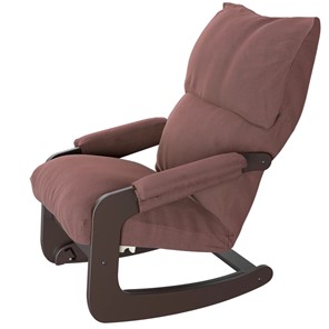 Кресло Трансформер Амадео ВСК №81 (каркас венге, сиденье коричнево-розовое) в Астрахани