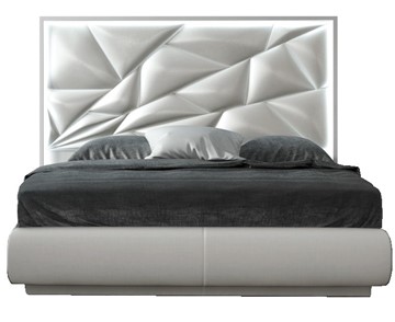 Кровать 2-х спальная FRANCO KIU 1242 с LED подсветкой изголовья (180х200) в Астрахани