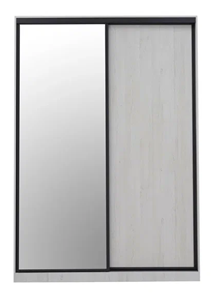Шкаф с зеркалом Винтер-6.16, винтерберг/темно-серый в Астрахани