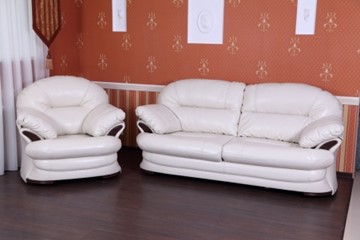 Прямой диван Квин 6 БД и 1 кресло в Астрахани