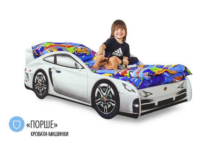 Кровать-машина в детскую Porsche в Астрахани - изображение 1