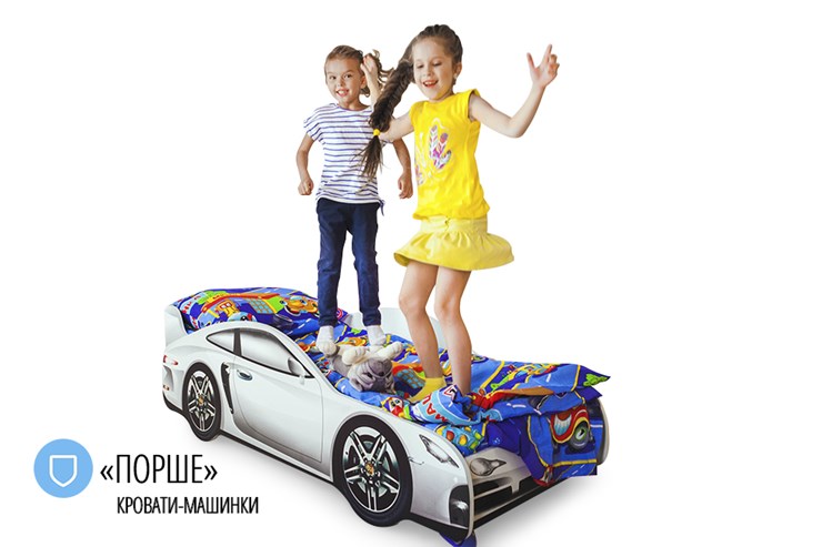 Кровать-машина в детскую Porsche в Астрахани - изображение 4