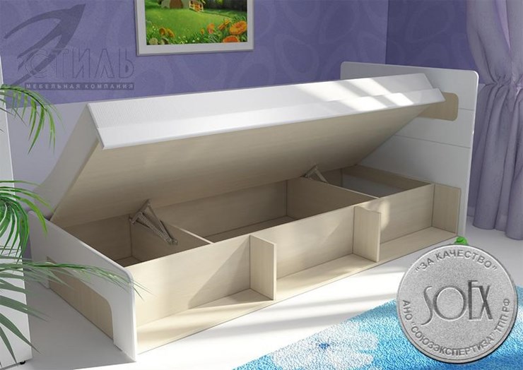 Кровать детская с механизмом Палермо-Юниор без вставок в Астрахани - изображение 2