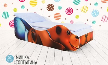 Кровать-зверёнок Мишка-Топотыгин в Астрахани