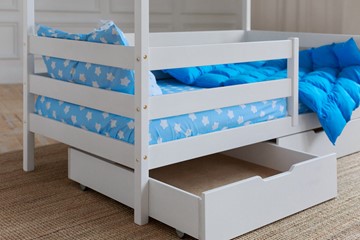 Детская кровать Домик с ящиками, цвет белый в Астрахани - предосмотр 3
