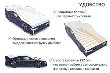 Кровать-машина в детскую BMW в Астрахани - предосмотр 6