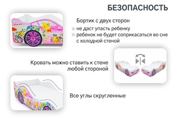 Детская кровать-машина Фея в Астрахани - предосмотр 5