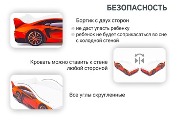 Детская кровать-машина Lamborghini в Астрахани - предосмотр 7