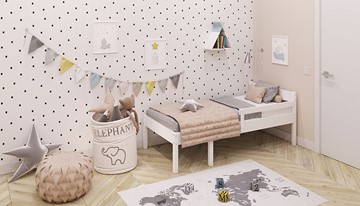 Кровать подростковая POLINI Kids Simple 935 Белый в Астрахани - предосмотр 6