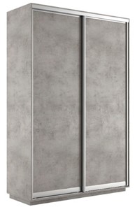 Шкаф 2-дверный Экспресс (ДСП) 1600х450х2400, бетон в Астрахани