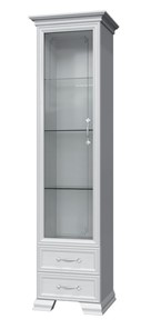 Шкаф-витрина Грация ШР-1, белый, 1 стекло, 420 в Астрахани