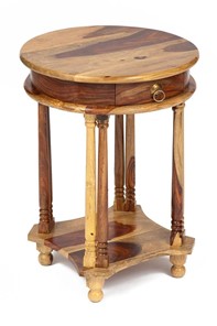 Кофейный стол Бомбей - 1149  палисандр, 45*45*60, натуральный (natural) арт.10049 в Астрахани - предосмотр