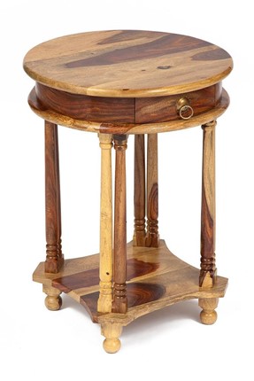 Кофейный стол Бомбей - 1149  палисандр, 45*45*60, натуральный (natural) арт.10049 в Астрахани - изображение