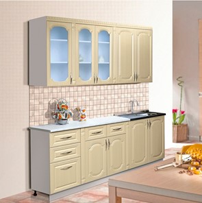 Модульная кухня Классика 2000, цвет Дуб беленый в Астрахани