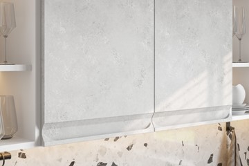 Модульный угловой гарнитур Вельвет, бетон графит/бетон снежный в Астрахани - предосмотр 4