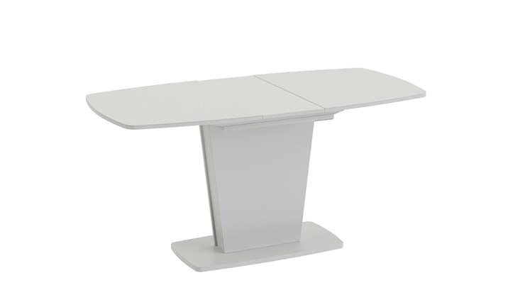 Раздвижной стол Честер тип 2, цвет Белый/Стекло белый глянец в Астрахани - изображение 1