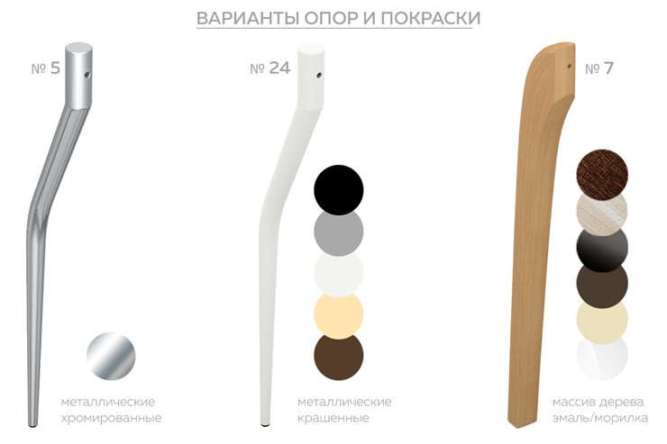 Раздвижной стол Ривьера исп. круг хром №5 (стекло белое/черный) в Астрахани - изображение 1