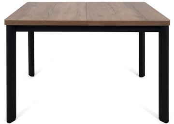 Кухонный стол раздвижной Токио-2L (ноги металлические черные, дуб табако) в Астрахани - предосмотр 1