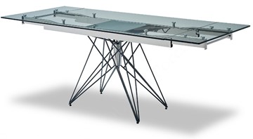 Кухонный раскладной стол T-041 (140) прозрачный в Астрахани - предосмотр 3