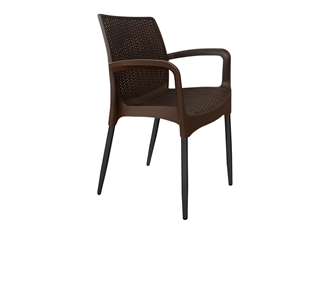 Обеденный стул SHT-ST68/S424-С (коричневый/черный муар) в Астрахани