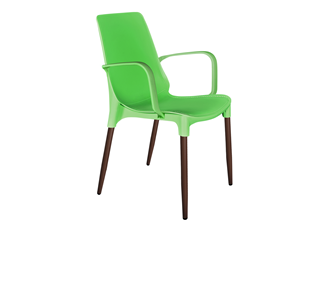 Обеденный стул SHT-ST76/S424-С (зеленый/коричневый муар) в Астрахани