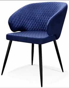 Обеденный стул 255 синий/черный в Астрахани